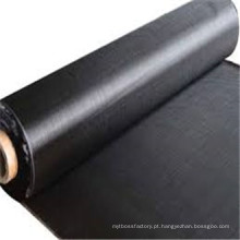Manufature o Mulch da tela do preto do controle de ervas daninhas / geotêxtil tecido para a estrada de ferro